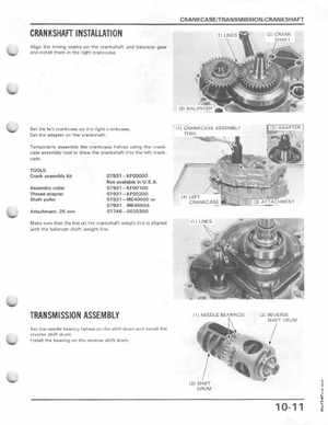 1987 Honda Fourtrax TRX 250X Service Manual, Page 132