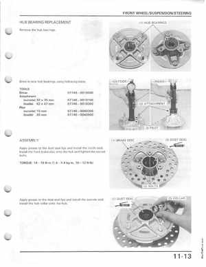 1987 Honda Fourtrax TRX 250X Service Manual, Page 150