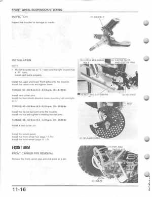 1987 Honda Fourtrax TRX 250X Service Manual, Page 153