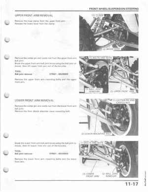 1987 Honda Fourtrax TRX 250X Service Manual, Page 154