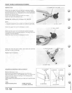 1987 Honda Fourtrax TRX 250X Service Manual, Page 155