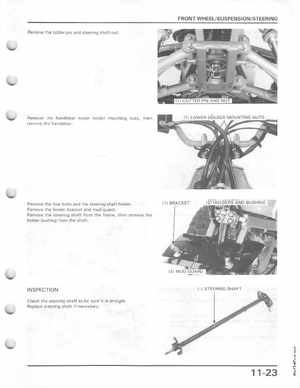 1987 Honda Fourtrax TRX 250X Service Manual, Page 160