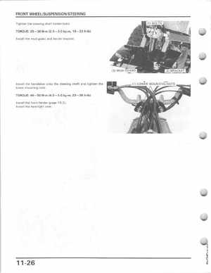 1987 Honda Fourtrax TRX 250X Service Manual, Page 163