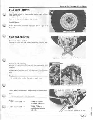 1987 Honda Fourtrax TRX 250X Service Manual, Page 168