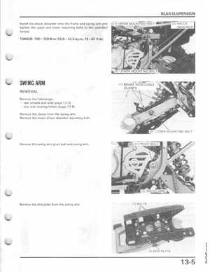 1987 Honda Fourtrax TRX 250X Service Manual, Page 182