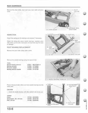 1987 Honda Fourtrax TRX 250X Service Manual, Page 183