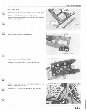 1987 Honda Fourtrax TRX 250X Service Manual, Page 184