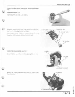 1987 Honda Fourtrax TRX 250X Service Manual, Page 200