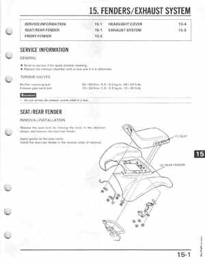1987 Honda Fourtrax TRX 250X Service Manual, Page 208