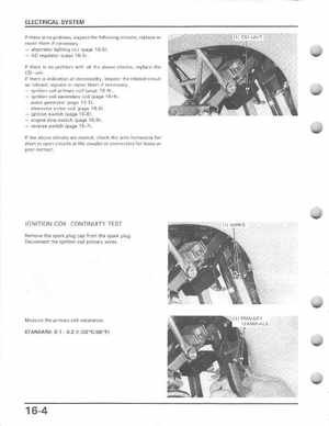 1987 Honda Fourtrax TRX 250X Service Manual, Page 217