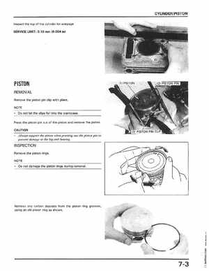 1988-1994 Honda TRX300 Fourtrax, 1988, 1990-1994 TRX300FW Fourtrax Service Manual, Page 97