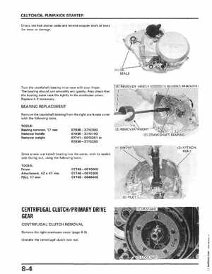 1988-1994 Honda TRX300 Fourtrax, 1988, 1990-1994 TRX300FW Fourtrax Service Manual, Page 106