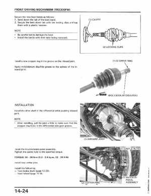 1988-1994 Honda TRX300 Fourtrax, 1988, 1990-1994 TRX300FW Fourtrax Service Manual, Page 275