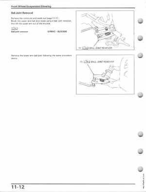 1993-2000 Honda TRX300EX Service Manual, Page 124
