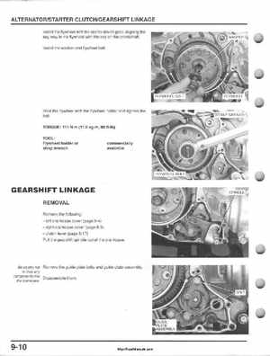 1995-2000 Honda FourTrax 300 300FW TRX300 TRX300FW TRX service manual., Page 137