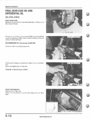 1995-2003 Honda Foreman TRX400FW TRX400 TRX 400 400FW Service Manual, Page 56
