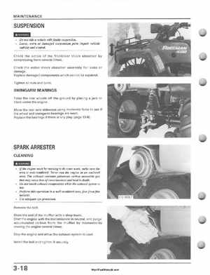 1995-2003 Honda Foreman TRX400FW TRX400 TRX 400 400FW Service Manual, Page 62