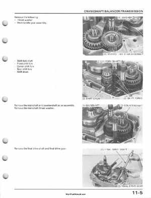 1995-2003 Honda Foreman TRX400FW TRX400 TRX 400 400FW Service Manual, Page 189