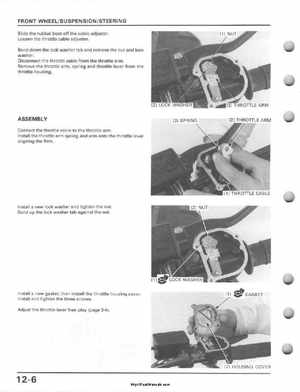 1995-2003 Honda Foreman TRX400FW TRX400 TRX 400 400FW Service Manual, Page 208