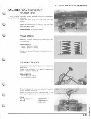1997-2004 Honda Fourtrax Recon TRX250TE/TM Service Manual, Page 121