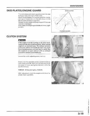 1998-2001 Honda Fourtrax Foreman TRX450S, TRX450ES Factory Service Manual, Page 72