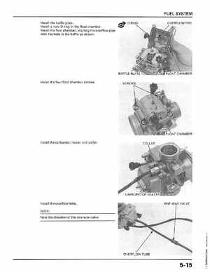 1998-2001 Honda Fourtrax Foreman TRX450S, TRX450ES Factory Service Manual, Page 104
