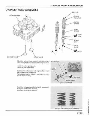 1998-2001 Honda Fourtrax Foreman TRX450S, TRX450ES Factory Service Manual, Page 137