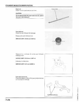 1998-2001 Honda Fourtrax Foreman TRX450S, TRX450ES Factory Service Manual, Page 148