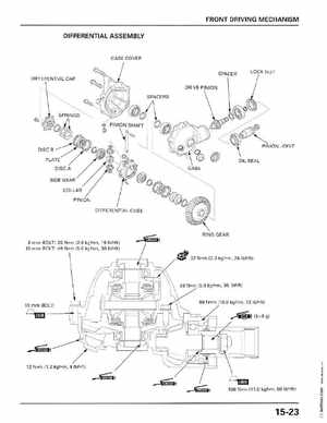 1998-2001 Honda Fourtrax Foreman TRX450S, TRX450ES Factory Service Manual, Page 309