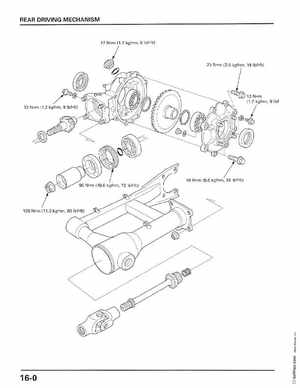 1998-2001 Honda Fourtrax Foreman TRX450S, TRX450ES Factory Service Manual, Page 314