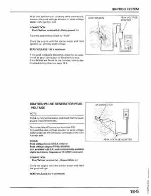 1998-2001 Honda Fourtrax Foreman TRX450S, TRX450ES Factory Service Manual, Page 352