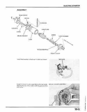 1998-2001 Honda Fourtrax Foreman TRX450S, TRX450ES Factory Service Manual, Page 361