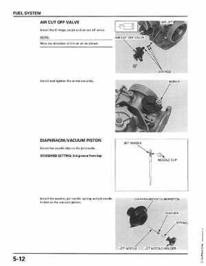 1998-2004 Honda Foreman 450 factory service manual, Page 110