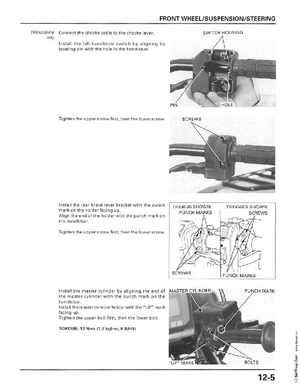 1998-2004 Honda Foreman 450 factory service manual, Page 235