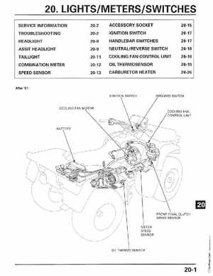 1998-2004 Honda Foreman 450 factory service manual, Page 394