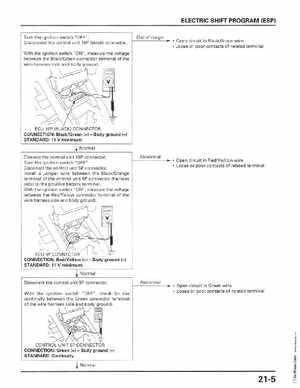 1998-2004 Honda Foreman 450 factory service manual, Page 417