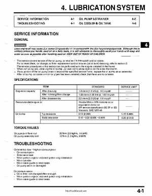 1999-2004 Honda TRX400EX FourTrax Service Manual, Page 56