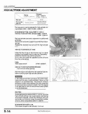 1999-2004 Honda TRX400EX FourTrax Service Manual, Page 77