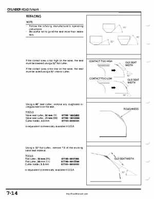 1999-2004 Honda TRX400EX FourTrax Service Manual, Page 99