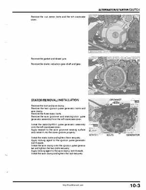 1999-2004 Honda TRX400EX FourTrax Service Manual, Page 135