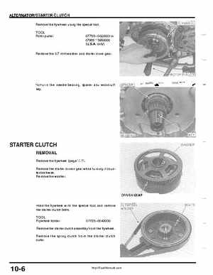 1999-2004 Honda TRX400EX FourTrax Service Manual, Page 138