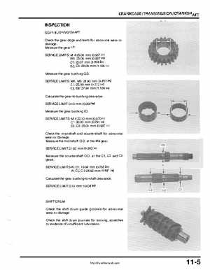 1999-2004 Honda TRX400EX FourTrax Service Manual, Page 147