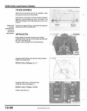 1999-2004 Honda TRX400EX FourTrax Service Manual, Page 179
