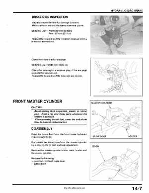 1999-2004 Honda TRX400EX FourTrax Service Manual, Page 204