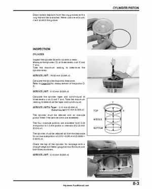 2000-2003 Honda TRX350 Rancher factory service manual, Page 127