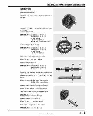 2000-2003 Honda TRX350 Rancher factory service manual, Page 171