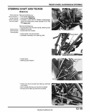 2000-2003 Honda TRX350 Rancher factory service manual, Page 203