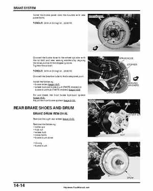 2000-2003 Honda TRX350 Rancher factory service manual, Page 234