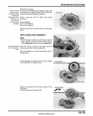 2000-2003 Honda TRX350 Rancher factory service manual, Page 281