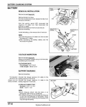 2000-2003 Honda TRX350 Rancher factory service manual, Page 290